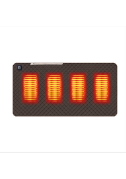 USB ile Çalışan Oturma Minderi Taşınabilir Isıtmalı Sandalye Minderi + Kamp Evi L+B Için Akıllı Sıcaklık Kontrolü (Yurt Dışından)