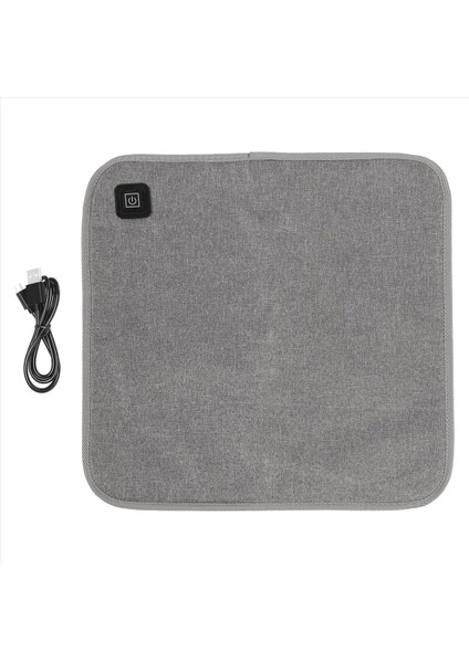 USB Kablolu Araç Isıtma Minderi Ofis Koltukları Minderi Isıtıcısı Hızlı Isınan Elektrikli Kış Sıcaklığı Ayarlanabilir Sıcaklık (Yurt Dışından)