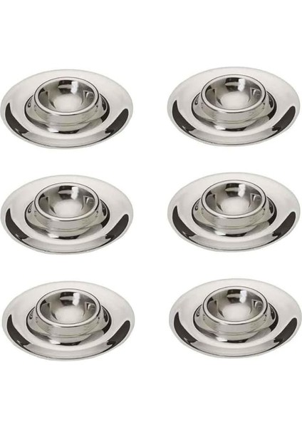 Paslanmaz Çelik 6'lı Yumurtalık - Yumurta Tutucu