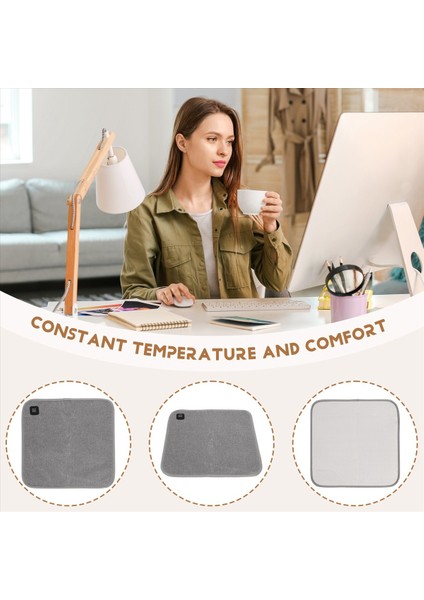 USB Kablolu Araç Isıtma Minderi Ofis Koltukları Minderi Isıtıcısı Hızlı Isınan Elektrikli Kış Sıcaklığı Ayarlanabilir Sıcaklık (Yurt Dışından) indirimleri