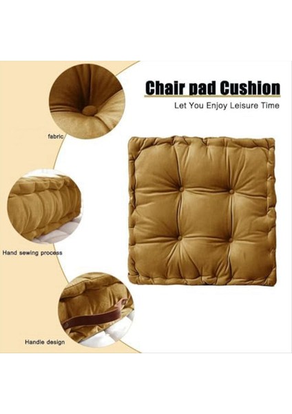 Kare Oturma Minderi Kalın Hollanda Polar Yer Yastığı Taşıma Saplı Minder Meditasyon Minderi Oturma Minderi (Yurt Dışından) modelleri