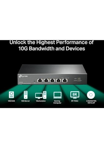 TL-SX105, 5-Port 10G Desktop Switch indirimleri