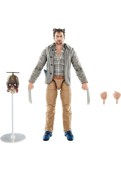Legends Serisi Headpool Logan, Deadpool & Wolverine Collectible 15 cm Aksiyon Figürü 14 Yaş ve Üzeri Yetişkinler Için