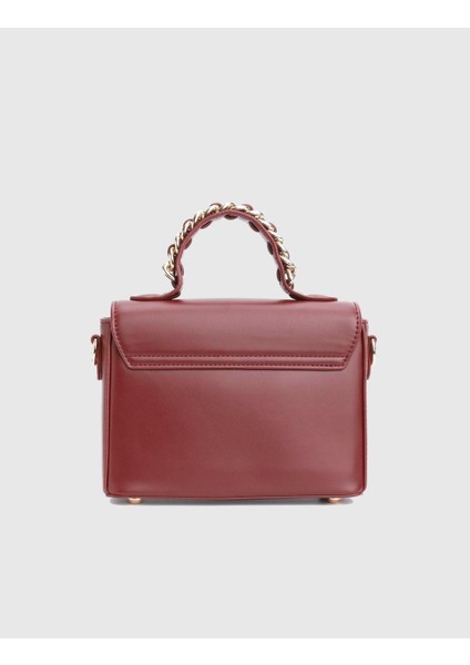 Klein Bordo Kadın El Çantası fırsatları