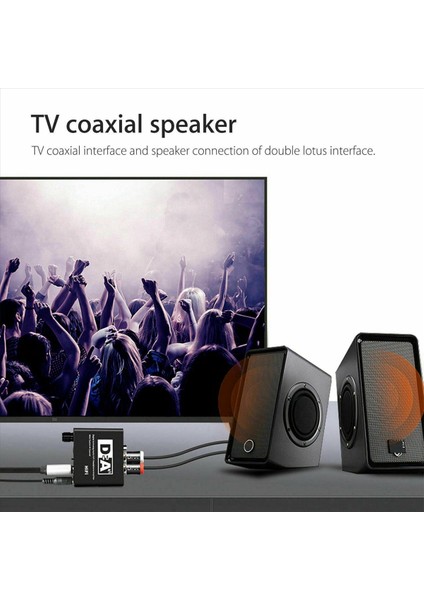 4x 192KHZ Dijital Optik Koaksiyel Toslink Spdıf ile Analog Rca 3 5mm Ses Hifi Dönüştürücüsüne (Yurt Dışından) fiyatları