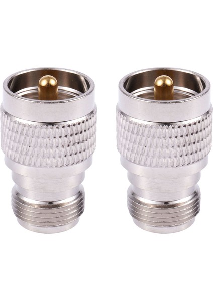 4x Uhf Erkek PL259 Ila N Dişi M/f Düz Coax Rf Adaptörü (Yurt Dışından)