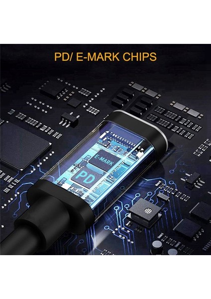 100W USB Tip C Tip Ila Kare Fiş Dönüştürücü Dizüstü Bilgisayar Dc Lenovo Thinkpad Için Güç Adaptör Konnektörü (Yurt Dışından) indirimleri