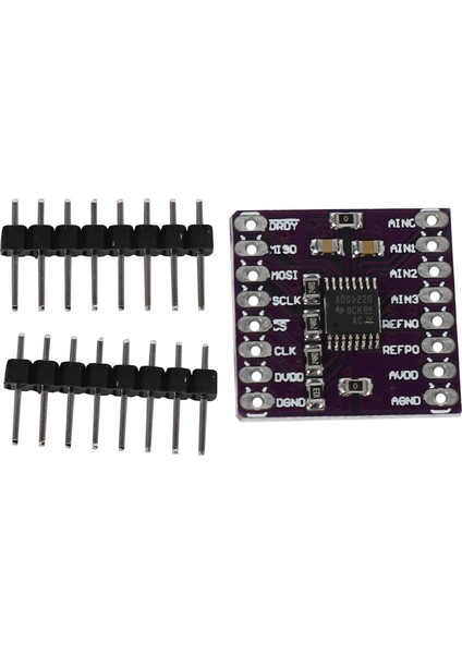 3x CJMCU-1220 ADS1220 Adc I2C Düşük Güç 24 Bit A/d Dönüştürücü (Yurt Dışından) fiyatları