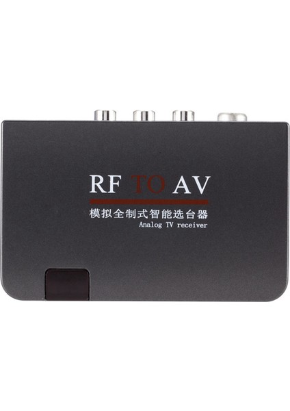 2x Rf-Av Dönüştürücüsü Kanal Seçici Kablolu Tv-Projeksiyon Tv Video Bağlantı Noktası Tam Sistem AC110-240V Abd Fişi (Yurt Dışından) indirimleri