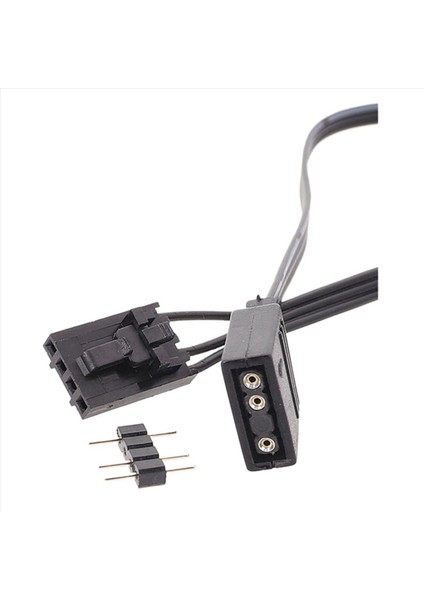 Corsair Için 10 Adet 4pin Rgb-Standart Argb 3 Pimli 5V Adaptör Konnektörü Rgb Kablosu 25CM (Yurt Dışından) indirimleri