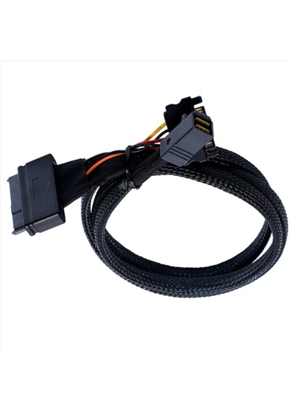 2x Mini Sas SFF8643 U 2 Ila 8639+15PIN Güç Kablosu Nvme Sabit Disk Veri Bağlantısı Kablosu SFF8643 - SFF8639 (Yurt Dışından) fiyatları