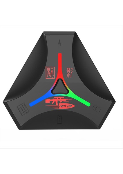 MK12 Fiş ve Paly Gamepad Pubg Mobil Denetleyici Oyun Klavye Klavye Fare Dönüştürücü Bluetooth Mobil Oyun Için 5 0 (Yurt Dışından)