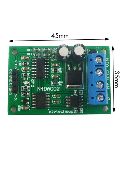 2x Dc 12V 0-5V 0-10V Voltaj Sinyal Jeneratörü Dac Dönüştürücü Modülü RS485 Plc Ölçüm Enstrümanları Için Modbus Rtu (Yurt Dışından) indirimleri