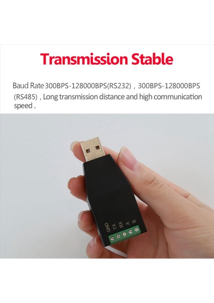 3x USB-RS232 RS485 USB Seri Iletişim Modülü Endüstriyel Sınıf USB-232/485 Sinyal Dönüştürücü (Yurt Dışından) fiyatları