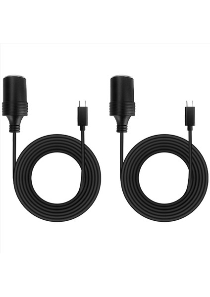 2x USB C Pd 45W 15V/3A Tip C Erkek - Çakır Soketi Kadın Dönüştürücü Adaptör Kablosu (Yurt Dışından)