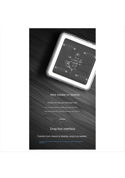 1m Veri Kablosu ile Orıco Bir-Dört Dört Aylayıcı Şeffaf Usb3 0 Hub Dizüstü Dizüstü Bilgisayar Genişleme Dönüştürücü (Yurt Dışından)