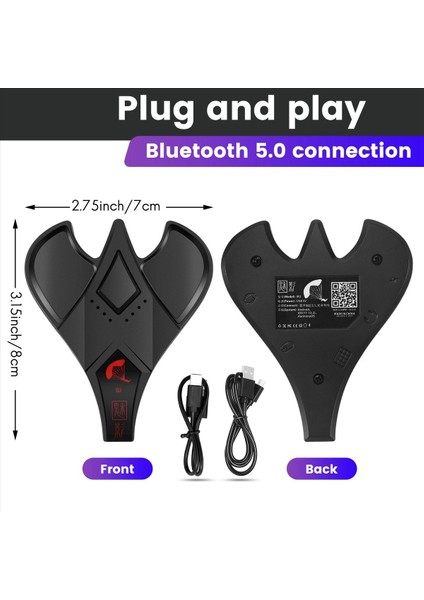 M3 Fiş ve Paly Gamepad Pubg Mobil Denetleyici Oyun Klavye Fare Dönüştürücü Bluetooth 5 0 Android/ios Adaptörü Için (Yurt Dışından)