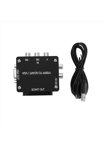 Yuv - Rgbs Ypbpr&#39 Ye Ypbpr&#39 Yi VGA Bileşen Transkod Converter Oyun Konsoluna Skart&#39 A Rgbs&#39 Ye Renk Farkı Bileşeni (Yurt Dışından) fiyatları