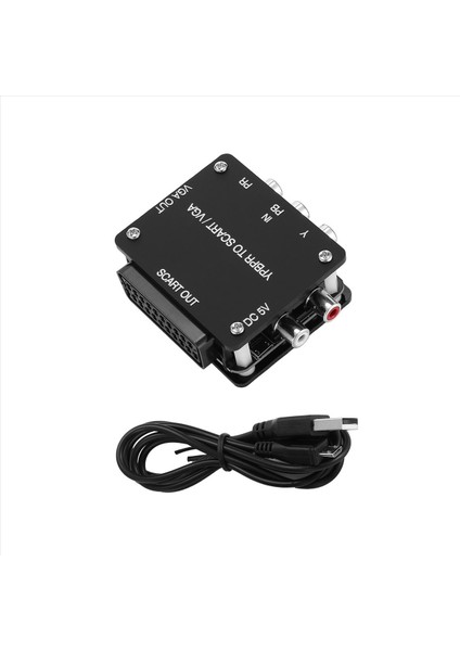 Yuv - Rgbs Ypbpr&#39 Ye Ypbpr&#39 Yi VGA Bileşen Transkod Converter Oyun Konsoluna Skart&#39 A Rgbs&#39 Ye Renk Farkı Bileşeni (Yurt Dışından) modelleri
