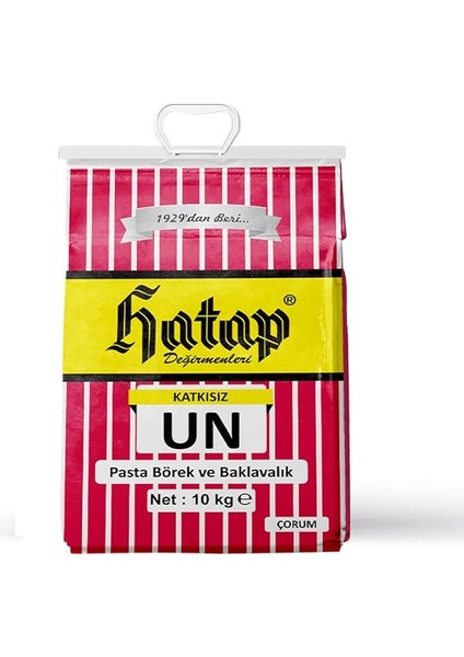 Değirmenleri Pasta Börek ve Baklavalık Un Kraft Torba 10 kg