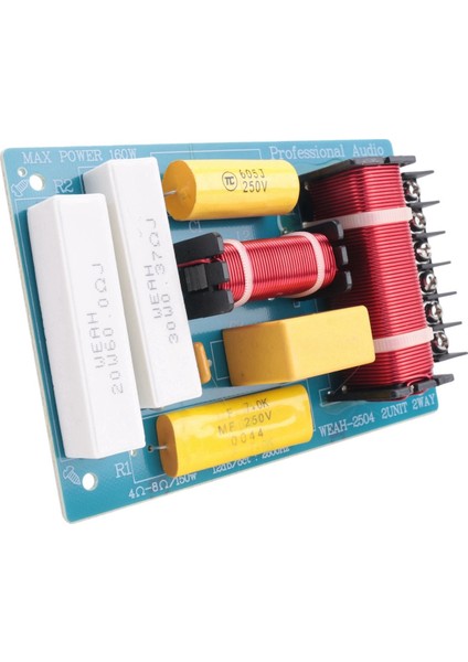 2x 350W 2 Yollu Ses Hoparlör Crossover 3200Hz ve Düşük Frekanslı Bölücü Hifi Fidelity Crossover Filtre (Yurt Dışından) indirimleri
