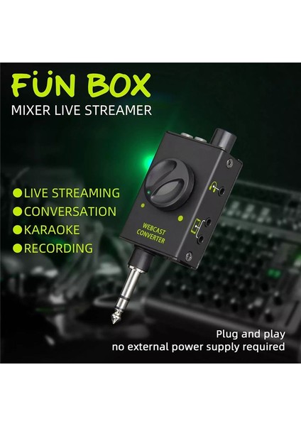 Ses Dönüştürücü Canlı Eşleştirme Kutusu Ses Kartı Ses Performans Yayını/stüdyo Kayıt/karaoke Için Ses Dönüştürücü (Yurt Dışından) fiyatları