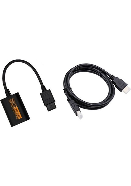 Retro Video Oyunu Konsolu Adaptörü 1080P N64/SNES/SFC/NGC Için HDMI Uyumlu Dönüştürücü ile HDMI Uyumlu Dönüştürücü N64 (Yurt Dışından)