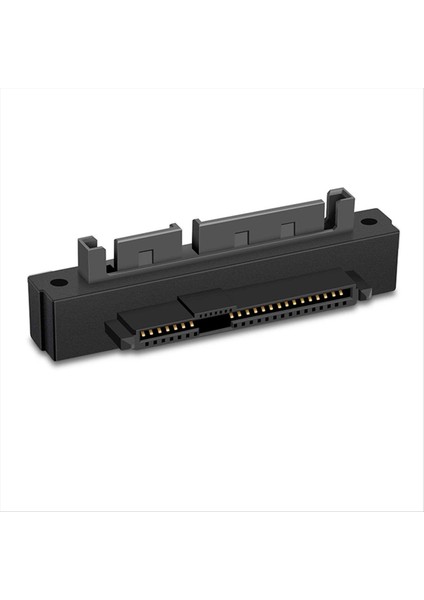 1pcs SFF-8482 Sas To Sata Sata Erkek 15PIN Bend Head 90 Derece Açı Adaptör Dönüştürücü Anakart Kablosu (Yurt Dışından)