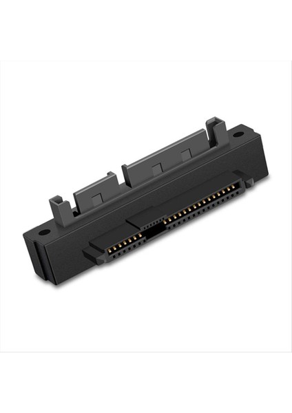 1pcs SFF-8482 Sas To Sata Sata Erkek 15PIN Bend Head 90 Derece Açı Adaptör Dönüştürücü Anakart Kablosu (Yurt Dışından) indirimleri