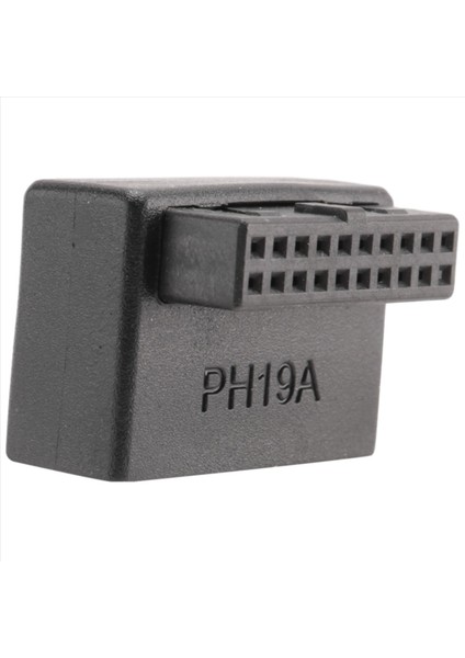 PH19A USB 3 0 Dahili Başlık Usb3 0 19/20P Socket 90 Derece Adaptör Bilgisayar Anakart Için Dönüştürücü (Yurt Dışından) modelleri