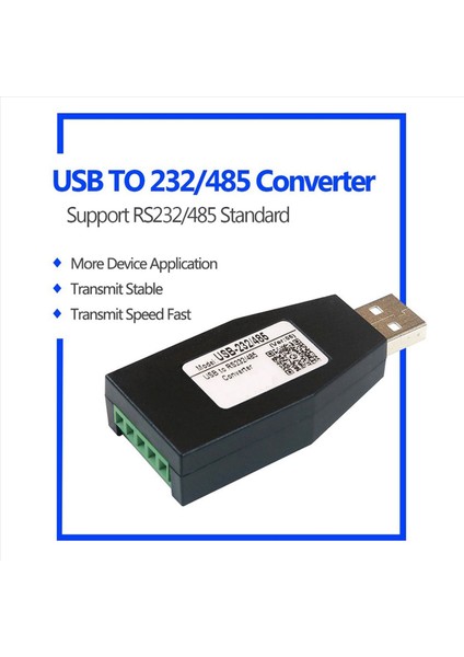 2x USB-RS232 RS485 USB Seri Iletişim Modülü Endüstriyel Sınıf USB-232/485 Sinyal Dönüştürücü (Yurt Dışından) modelleri