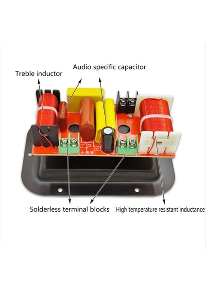 350W 2 Yollar Hoparlör Tiz+Bas Frekans Bölücü Crossovers Hoparlör Filtreleri Ev Sineması Için Dıy (Yurt Dışından) fiyatları
