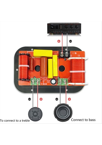 350W 2 Yollar Hoparlör Tiz+Bas Frekans Bölücü Crossovers Hoparlör Filtreleri Ev Sineması Için Dıy (Yurt Dışından) modelleri