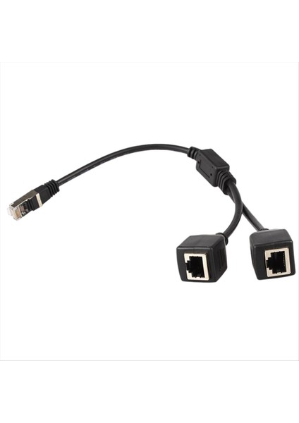 2x RJ45 Ethernet Ayırıcı Kablosu 1 Erkek - 2 Kadın Ethernet Konnektör Kablosu Uygun Cat6 Lan Ethernet Soket Adaptörü (Yurt Dışından) fiyatları