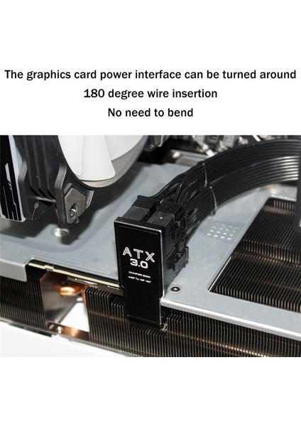 Atx3 0 12VHPWR 12+4p 600W 180 Derece Güç Adaptör Dönüştürücü 4X8PIN 40 Serisi Grafik Kartı Güç Bağlayıcı Dönüştürücü B (Yurt Dışından) fırsatları