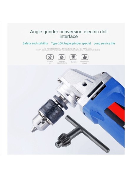 Açı Öğütücü Değişkeni Elektrik Matkabı Dönüşüm Kafası Çok Fonksiyonlu Öğütücü Dönüşüm Kafası 10MM (Yurt Dışından) indirimleri