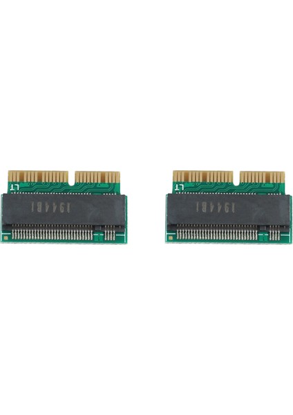 2x 12 ve 16 Pin Ngff M 2 Nvme SSD MacBook Air A1465 A1466 Pro A1398 A1502 Için Kart Adaptör Kartı (Yurt Dışından)
