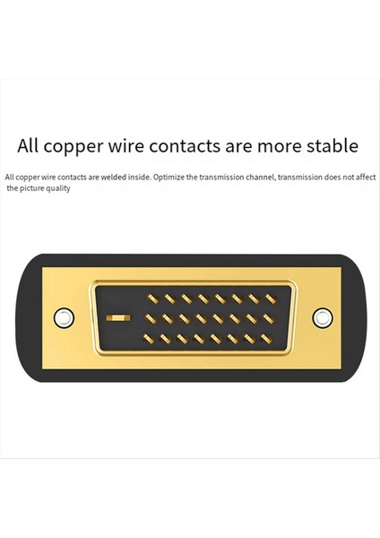 Mindpure 24+5 DVI Erkek - VGA Kadın Dönüştürücü Bilgisayar Grafik Kartı Konnektörü Tv Adaptör Kablosu (Yurt Dışından) fiyatları