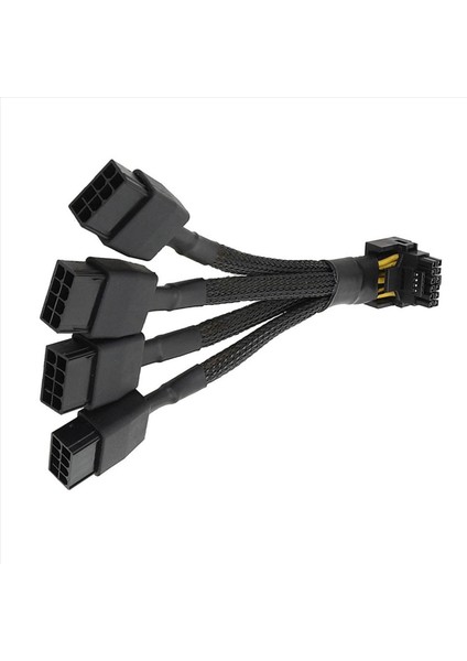 Gpu Için 4x RTX4090 RTX4080 4x8 Pin Pcı-E Ila 16 Pin Grafik Kartı Güç Kablosu 12VHPWR Bağlayıcı 90 Derece Dirsek Kablosu (Yurt Dışından) fiyatları