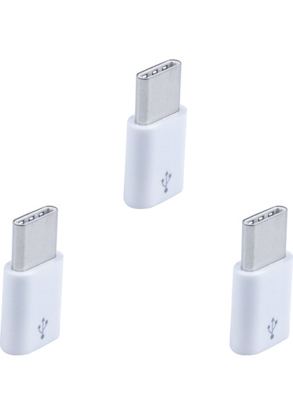 Evrensel USB Tip C 3 1 Erkek-Mikro-Usb 2 0 5 Pin Kadın Veri Adaptörü 3 Adet (Yurt Dışından)