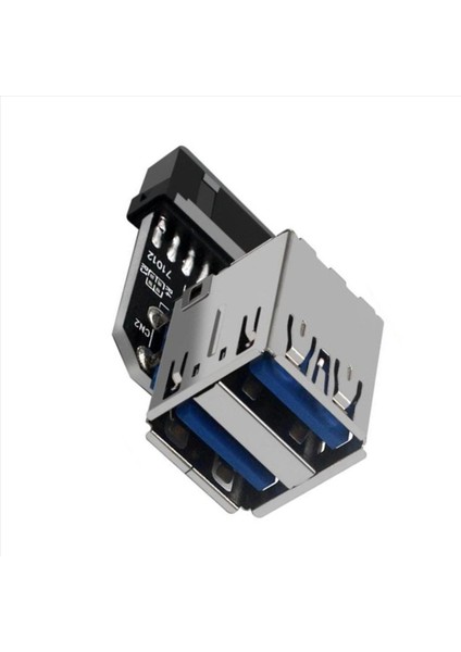 3x 20PIN Ila Çift Usb3 0 Adaptör Connverter Masaüstü Anakart 19 PIN/20P Başlığı 2 Bağlantı Noktası USB Bir Dişi Konektör PH21 (Yurt Dışından) modelleri
