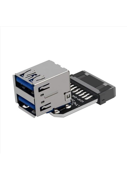 3x 20PIN Ila Çift Usb3 0 Adaptör Connverter Masaüstü Anakart 19 PIN/20P Başlığı 2 Bağlantı Noktası USB Bir Dişi Konektör PH21 (Yurt Dışından) fırsatları