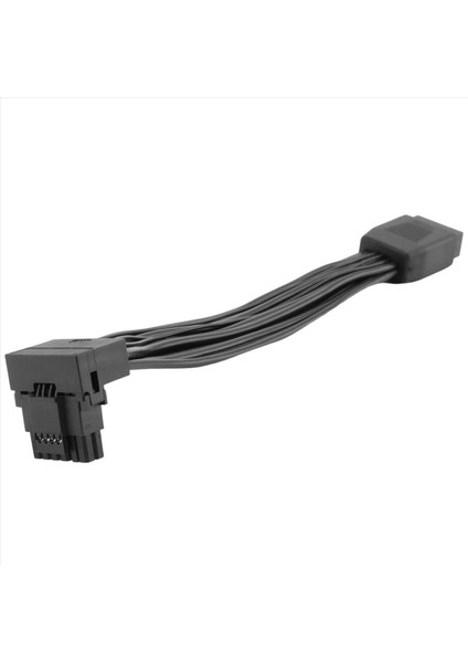 16PIN Ekran Kartı Dirseği 12VHPWR Düz Kafa Kafalı Kablolu Pcie 5 0 Dirsek Kablosu 12+4p 90 Adet Dirsek Kollu (Yurt Dışından) fırsatları