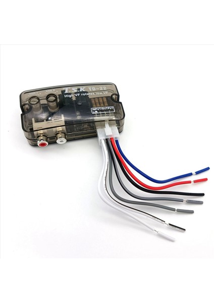 2x 12V Otomatik Araç Ses Dönüştürücü Rca Stereo Ila Düşük Ayarlanabilir Frekans Kablo Hoparlör Seviye Dönüştürücü Adaptör (Yurt Dışından) fiyatları