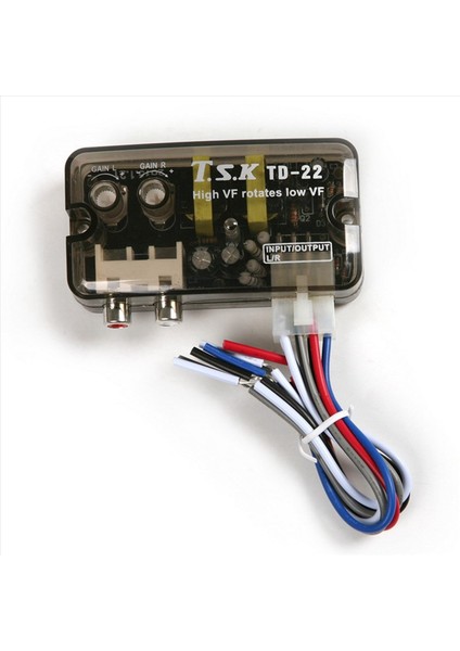 2x 12V Otomatik Araç Ses Dönüştürücü Rca Stereo Ila Düşük Ayarlanabilir Frekans Kablo Hoparlör Seviye Dönüştürücü Adaptör (Yurt Dışından) modelleri