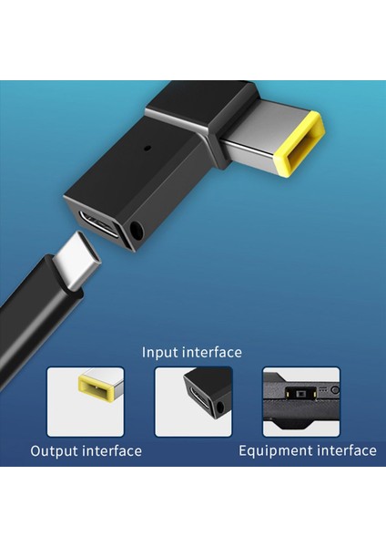 2x 100W USB Tip C Dişi Ila Kare Pd Dönüştürücü Usb-C Thinkpad Dizüstü Bilgisayar Dc Güç Adaptör Konnektörü Için Hızlı Şarj (Yurt Dışından) fırsatları