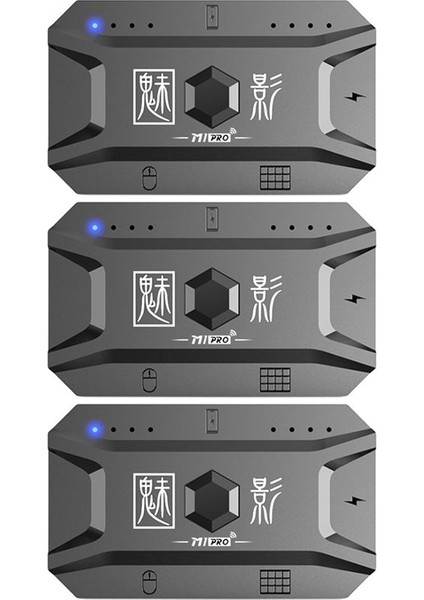 3x Gamepad Pubg Mobil Denetleyici Oyun Oyun Klavye Fare Dönüştürücü Bluetooth 5 0 (Yurt Dışından) modelleri