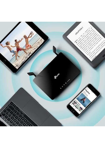 Archer MR400, AC1200 Wireless Dual Band 4g Lte Router, 4g/3g Sım Yuvası, 64 Cihaza Kadar Bağlantı, Yapılandırma Gerektirmez, Konuk Ağı ve Ebeveyn Kontrolü Desteği fırsatları