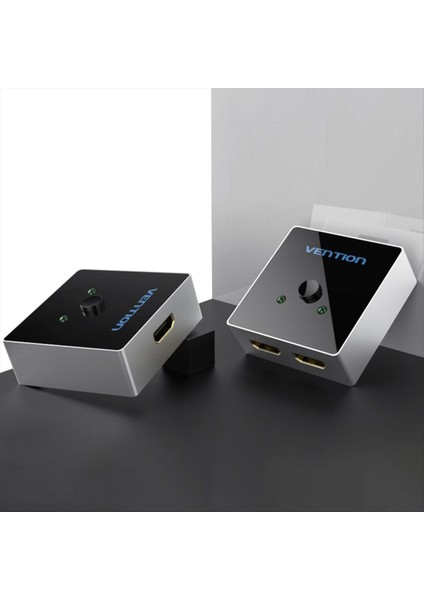 Vention HDMI Uyumlu Bir Ila Iki 2 0 Anahtar Ikiye Iki Arada Set Üstü Kutu 4K 60Hz Tv Bilgisayar Hd Kablo Siyah (Yurt Dışından) indirimleri