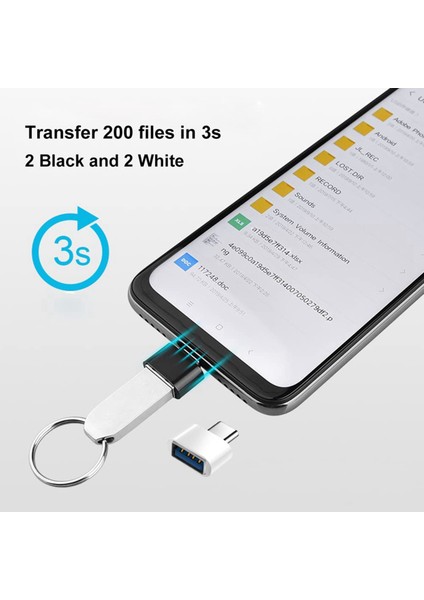 3x USB C-Usb Adaptörüne USB C-Usb 3 0 Otg Adaptörü USB Dişi-Usb-C Erkek MacBook Pro Için Uyumlu Samsung Galaxy (Yurt Dışından) modelleri